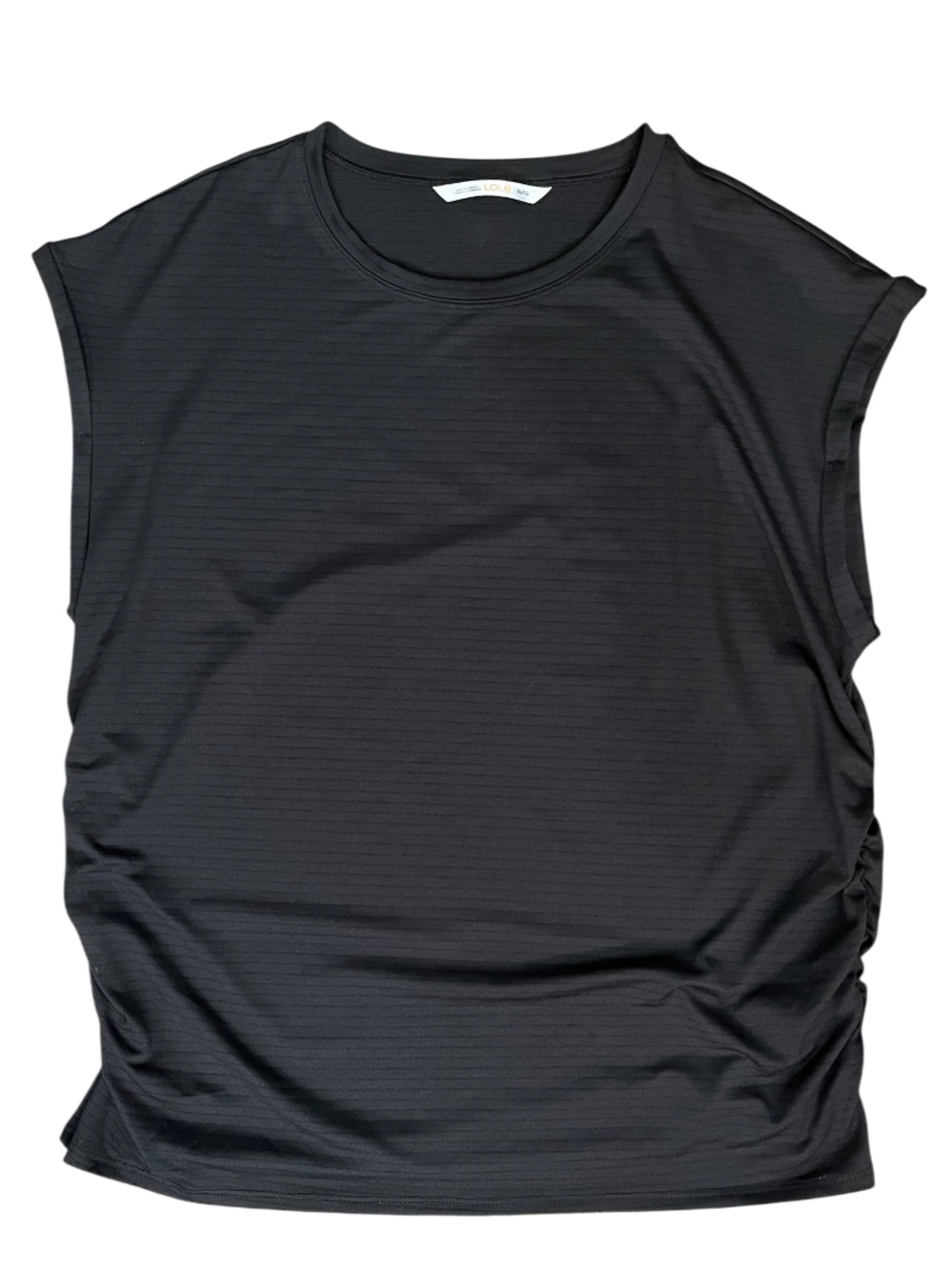Lole Active Top with Ruching Black Size XL
